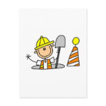 Construction Worker in Manhole Tshirts and Gifts