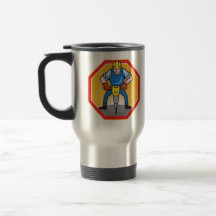 Construction Worker Jackhammer Pneumatic Drill Mugs