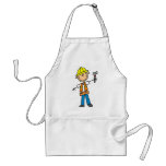Construction Worker with Hammer Apron