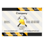 Construction Zone Business Card