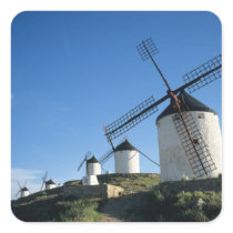 Consuegra, La Mancha, Spain, windmills 2 Stickers