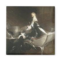 Consuelo Vanderbilt and Son Ivor, Giovanni Boldini