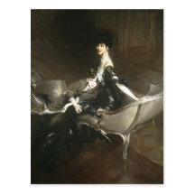 Consuelo Vanderbilt and Son Ivor, Giovanni Boldini Postcards