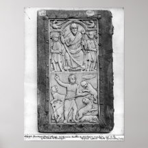 Consular diptych of Aetius, left hand panel Posters