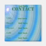 Contact Magnet Template
