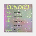 Contact Magnet Template