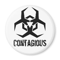 Contagious Refrigerator Magnet
