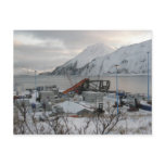 Container Crane Destroyed by Gale Force Winds postcards