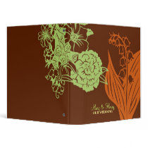 Contempo Floral (Cinnamon  / Mint Green)