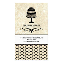 Contemporary Bakery Business Cards