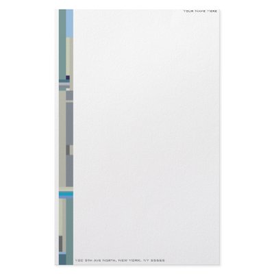 Contemporary Colour Field Personalizable Stationar by OfficeGangsta