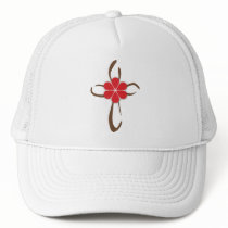 Contemporary Cross Mesh Hats