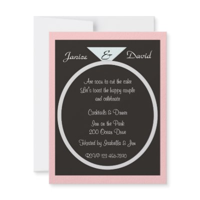 Contemporary Engagement Party Invitation by Koobear
