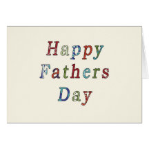 Contemporary Father's Day Card