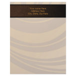 Contemporary, Fun & Colorful Coffee Bean Letterhead Template