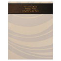 Contemporary, Fun & Colorful Coffee Bean letterhead