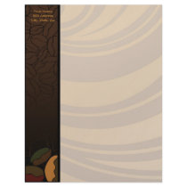Contemporary, Fun & Colourful Coffee Bean Letterhe