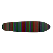 Contemporary green red and purple stripes