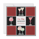 Contemporary Holiday Cocktail Party Invitations