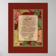 Contemporary Love Chapter 1 Corinthians 13 Poster
