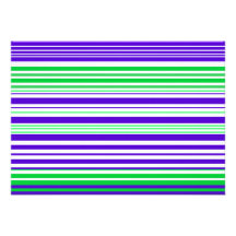 Contemporary purple white and green stripes invitation