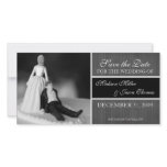 Contemporary Save the Date Announcement Customized Photo Card