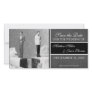 Contemporary Save the Date Announcement Picture Card