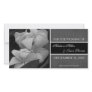 Contemporary Save the Date Announcement Photo Card Template