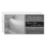 Contemporary Save the Date Announcement Photo Card