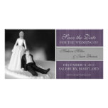 Contemporary Save the Date Announcement Photo Greeting Card
