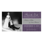 Contemporary Save the Date Announcement Customized Photo Card