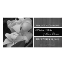 Contemporary Save the Date Announcement Photo Card Template