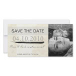 Contemporary Save the Date Announcements photo cards