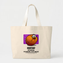 CONTENT - Orange Canvas Bags