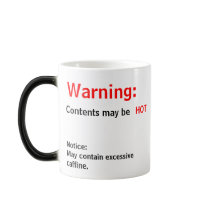 Contents may be HOT Coffee Mugs