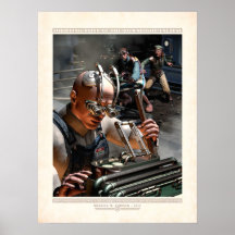 Contes excitants : Basement de docteur fou (18x24" Posters