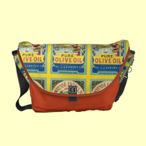 Contessa Entelina Pure Olive Oil messenger bags