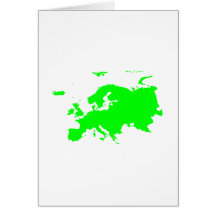 Continent of Europe Card