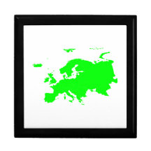 Continent of Europe Jewelry Boxes