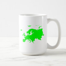Continent of Europe Mugs
