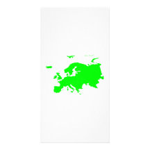 Continent of Europe Photo Card
