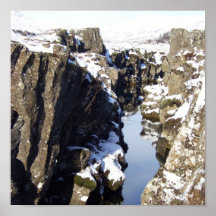 Continental Shelf Iceland Poster
