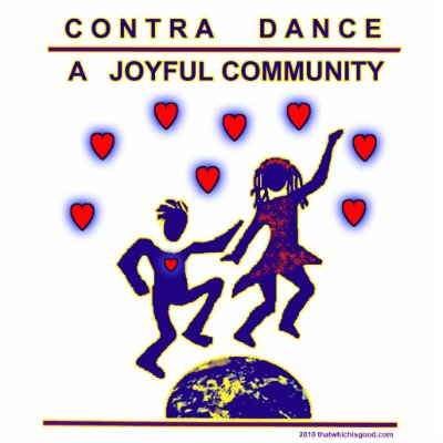 Contra Dance Joy Cut Out by thatwhichisgood