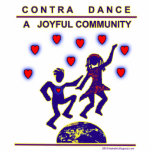 Contra Dance Joy photo sculptures
