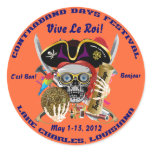 Contraband Days Lake Charles, Louisiana. 30 Colors Stickers