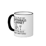 Contrabass Clarinet Nothing Else Matters Mug