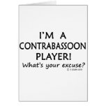 Contrabassoon Player Excuse