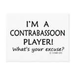 Contrabassoon Player Excuse