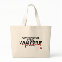 Contractor by Day, Vampire by Night Bags