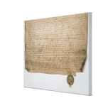 Contrat ecclésiastique du duc grand de toile tendue sur châssis